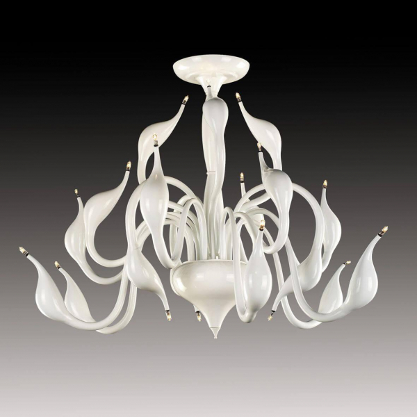 Потолочная люстра Lightstar Cigno Collo Wt 751186 Потолочная люстра Lightstar Cigno Collo Wt 751186
