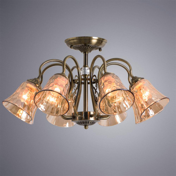 Потолочная люстра Arte Lamp Nicole A2702PL-8AB Потолочная люстра Arte Lamp Nicole A2702PL-8AB