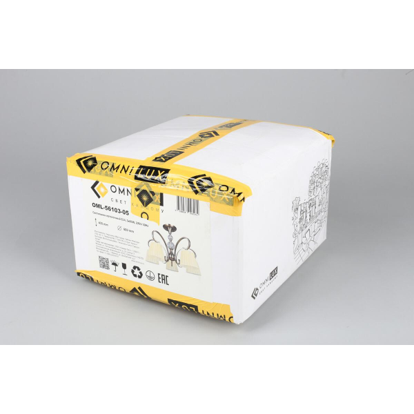 Потолочная люстра Omnilux Laveno OML-56103-05 Потолочная люстра Omnilux Laveno OML-56103-05