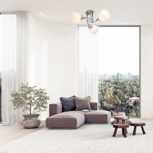 Потолочная люстра Escada Camellia 664/3P Потолочная люстра Escada Camellia 664/3P