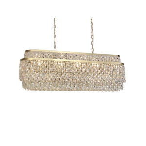 Люстра NEWPORT 8530/120 C oval gold polished