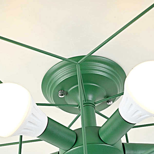 Потолочная люстра Imperium Loft Asteri Green 178357-26