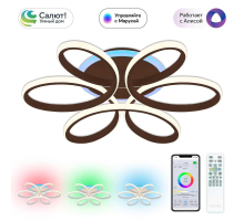 Потолочная светодиодная люстра Citilux Сезар Смарт CL233A155E