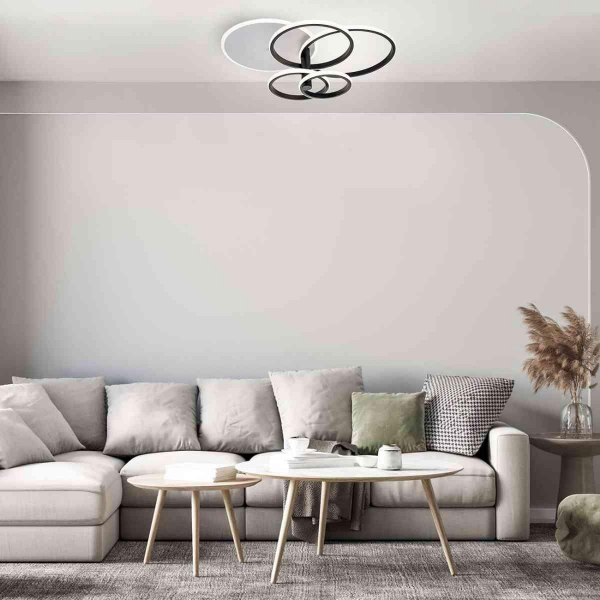 Потолочная светодиодная люстра Escada CONTOUR 10213/4LED BL White Потолочная светодиодная люстра Escada CONTOUR 10213/4LED BL White