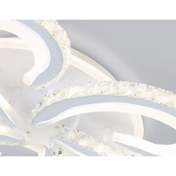 Потолочная светодиодная люстра Ambrella light Acrylica Ice FA1703 Потолочная светодиодная люстра Ambrella light Acrylica Ice FA1703