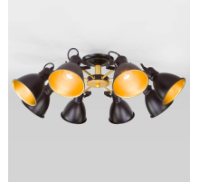 Потолочная люстра Eurosvet Denley 70112/8 черный