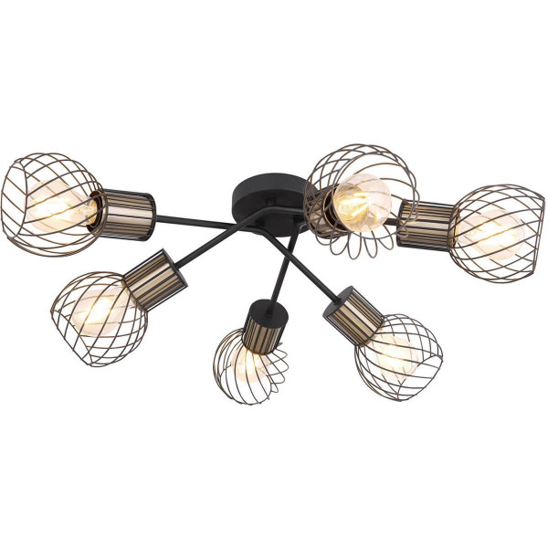 Потолочная люстра Globo Argusto 54013-6D Потолочная люстра Globo Argusto 54013-6D