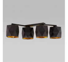Потолочная люстра TK Lighting 1043 Siro Black Gold