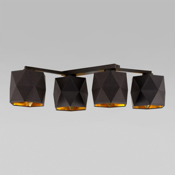 Потолочная люстра TK Lighting 1043 Siro Black Gold Потолочная люстра TK Lighting 1043 Siro Black Gold