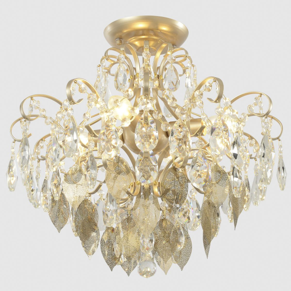 Потолочная люстра Crystal Lux Esmiralda PL4 Gold Потолочная люстра Crystal Lux Esmiralda PL4 Gold
