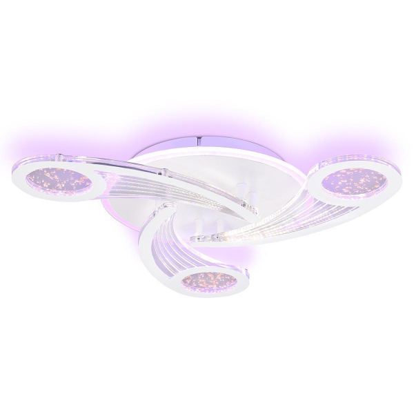 Потолочная светодиодная люстра Ambrella light Acrylica Original FA4475 Потолочная светодиодная люстра Ambrella light Acrylica Original FA4475