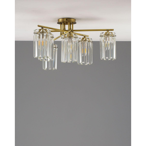 Потолочная люстра Moderli Everly V10751-6C Потолочная люстра Moderli Everly V10751-6C