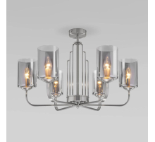 Потолочная люстра Eurosvet Defi 60138/6 сатин-никель