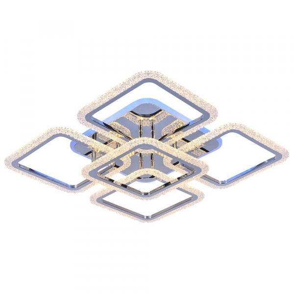 Потолочная светодиодная люстра Profit Light 8015/4+1 CHR Потолочная светодиодная люстра Profit Light 8015/4+1 CHR