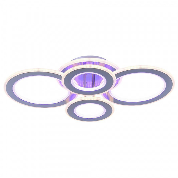 Потолочная светодиодная люстра Profit Light 8005/2+2 NKL Потолочная светодиодная люстра Profit Light 8005/2+2 NKL