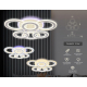 Потолочная светодиодная люстра Ambrella light Original FA8805