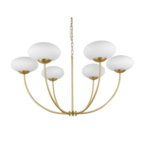 Люстра NEWPORT 3916/С brass