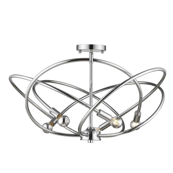 Потолочная люстра Toplight Rachel TL1184X-05CH Потолочная люстра Toplight Rachel TL1184X-05CH