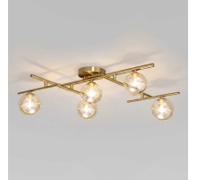 Потолочная люстра Eurosvet Liana 502001/5 латунь a072099