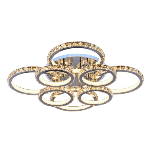 Потолочная светодиодная люстра Profit Light 18052/8 CHR A Потолочная светодиодная люстра Profit Light 18052/8 CHR A