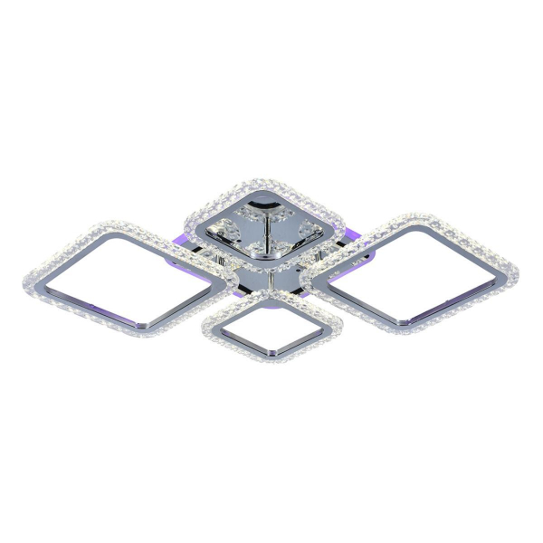 Потолочная светодиодная люстра Profit Light 18029/2+2 CHR Потолочная светодиодная люстра Profit Light 18029/2+2 CHR