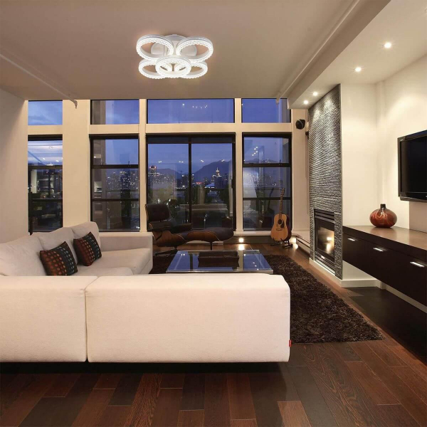 Потолочная светодиодная люстра Escada Albus 10276/5LED APP Потолочная светодиодная люстра Escada Albus 10276/5LED APP