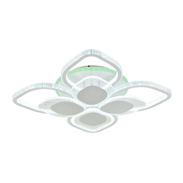Потолочная светодиодная люстра Profit Light 5892/4+4B WHT Потолочная светодиодная люстра Profit Light 5892/4+4B WHT