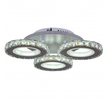 Потолочная светодиодная люстра Reluce 03900-0.3-03A WH+CR (RGB)