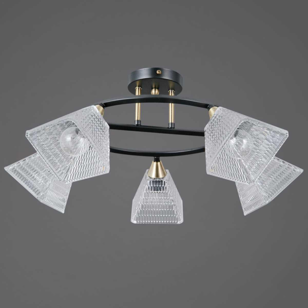 Люстра Illumico IL0850-5CSQ-25BKAB ELITE