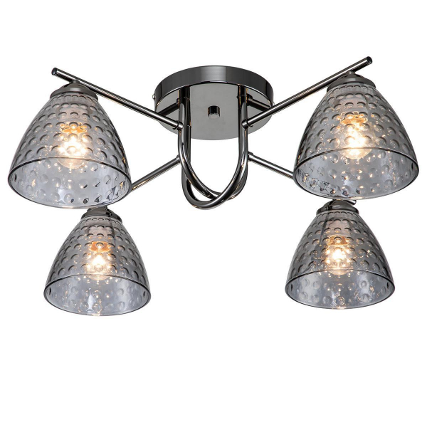 Потолочная люстра Escada Adonis 659/4PL Black Потолочная люстра Escada Adonis 659/4PL Black