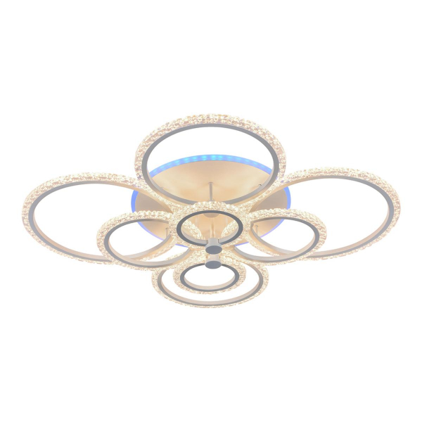 Потолочная светодиодная люстра Profit Light 18027/8 WHT Потолочная светодиодная люстра Profit Light 18027/8 WHT