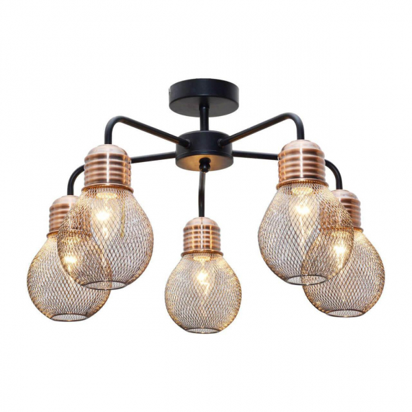 Потолочная люстра Toplight Grissell TL1155-5D Потолочная люстра Toplight Grissell TL1155-5D