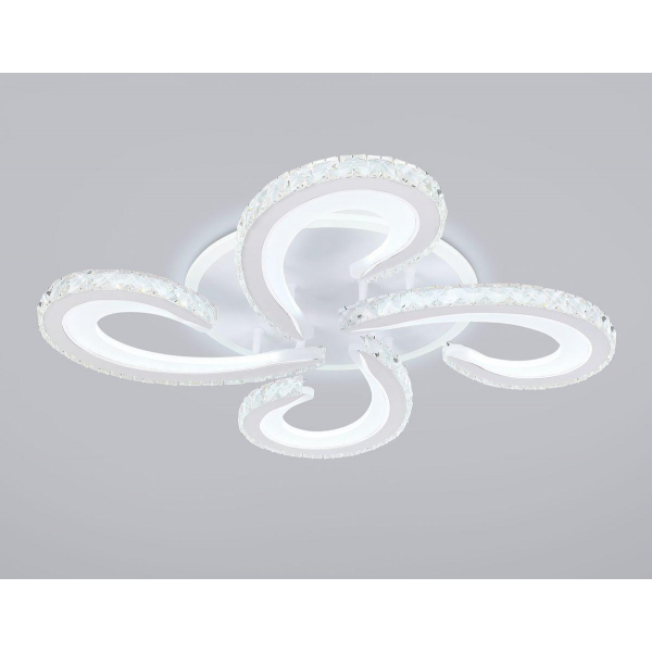 Потолочная светодиодная люстра Ambrella light Acrylica Ice FA1702 Потолочная светодиодная люстра Ambrella light Acrylica Ice FA1702