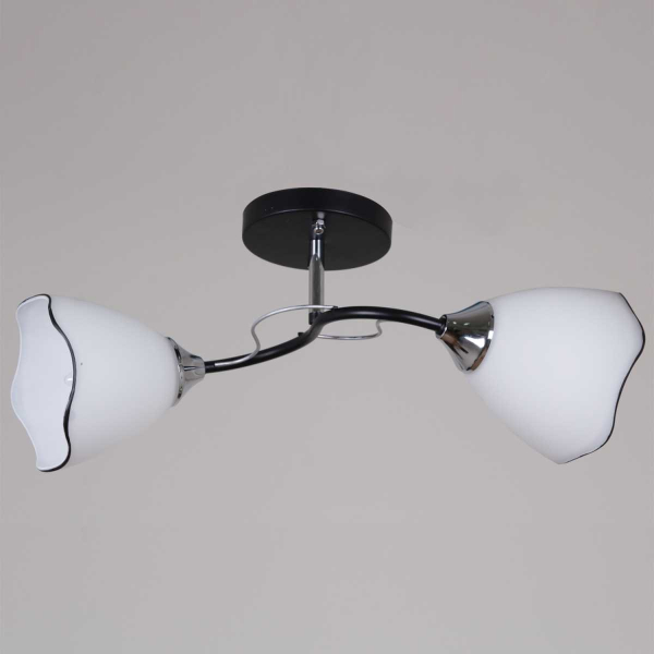 Потолочная люстра Reluce 79360-0.3-02 BK+CR