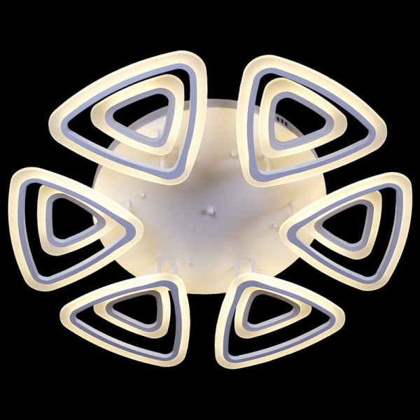 Потолочная светодиодная люстра Reluce 08856-0.3-6+6LED Потолочная светодиодная люстра Reluce 08856-0.3-6+6LED
