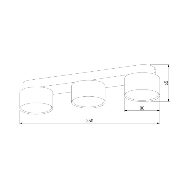 Потолочная люстра TK Lighting 3392 Space White Потолочная люстра TK Lighting 3392 Space White