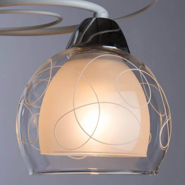 Потолочная люстра Arte Lamp A7585PL-3WH Потолочная люстра Arte Lamp A7585PL-3WH