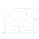 Потолочная люстра TK Lighting 851 Tago Black