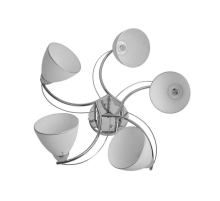 Потолочная люстра ЭкономСвет 11174/5CR WT