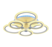 Потолочная светодиодная люстра Profit Light 8076/3+3 WHT