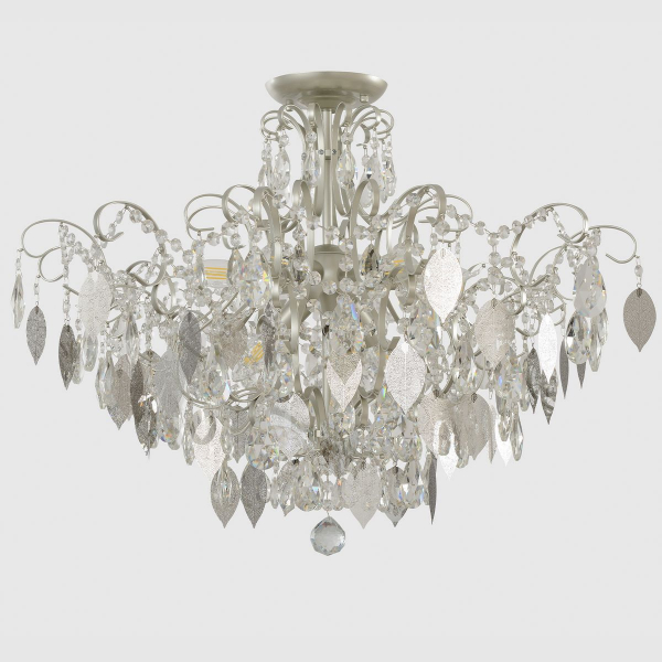 Потолочная люстра Crystal Lux Esmiralda PL9 Silver