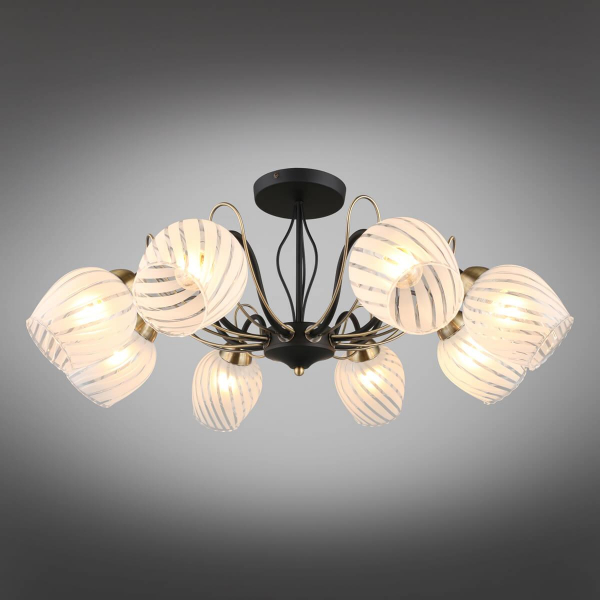 Потолочная люстра Omnilux Garda OML-65507-08 Потолочная люстра Omnilux Garda OML-65507-08