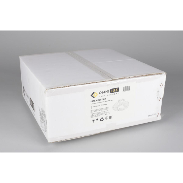 Потолочная светодиодная люстра Omnilux Silville OML-02607-68 Потолочная светодиодная люстра Omnilux Silville OML-02607-68