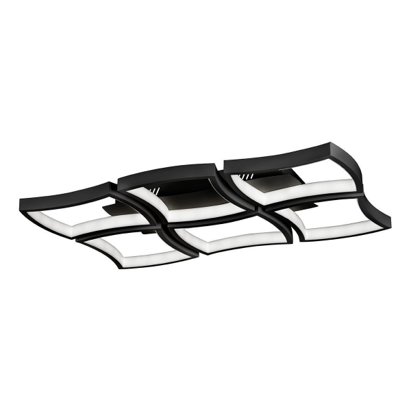 Потолочная светодиодная люстра iLedex Roomy 8196-6-X-T BK Потолочная светодиодная люстра iLedex Roomy 8196-6-X-T BK