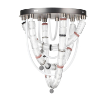 Потолочная люстра Odeon Light Collier L-Vision 5456/80CL