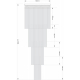 Потолочная люстра KUTEK FILAGO FIL-PLM-10(P)600/500