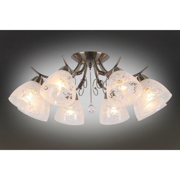 Потолочная люстра Omnilux Casagliana OML-53807-08 Потолочная люстра Omnilux Casagliana OML-53807-08
