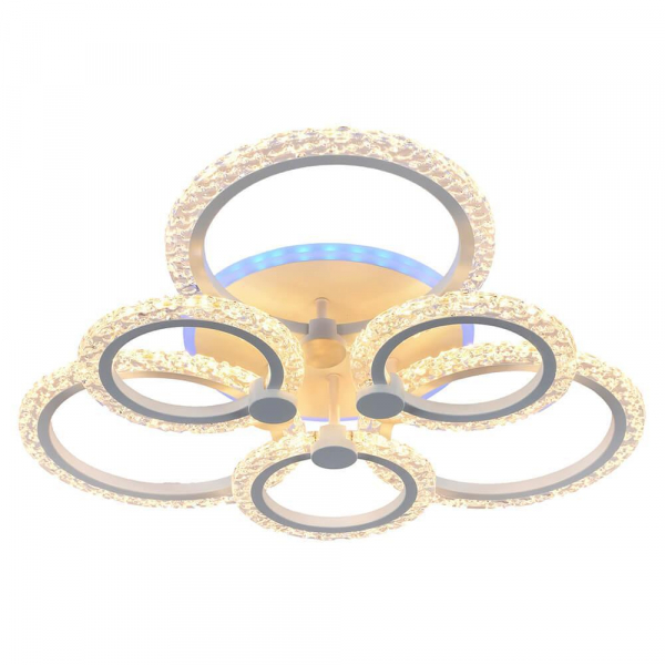 Потолочная светодиодная люстра Profit Light 8027/3+3 WHT A Потолочная светодиодная люстра Profit Light 8027/3+3 WHT A