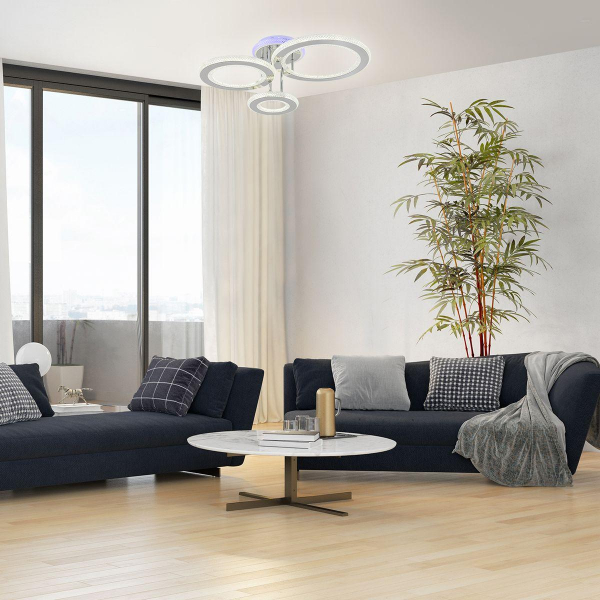 Потолочная светодиодная люстра Escada Venus 10297/3LED BL Потолочная светодиодная люстра Escada Venus 10297/3LED BL