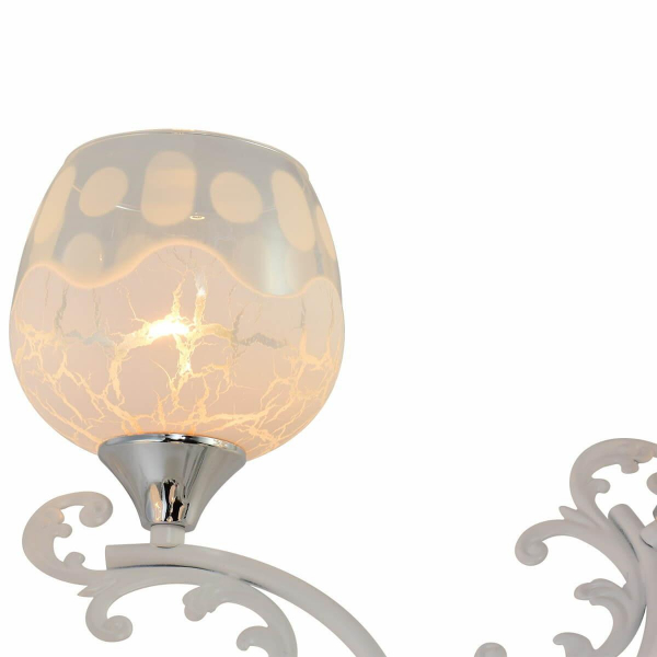 Потолочная люстра Reluce 01308-0.3-05 WH+CR Потолочная люстра Reluce 01308-0.3-05 WH+CR